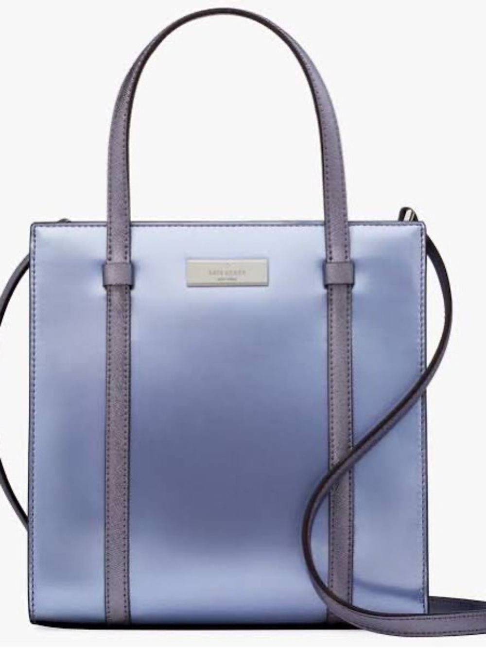 Kate Spade Kenzie Small Patent Tote Bag in the iridescent Candied Flower NWOT